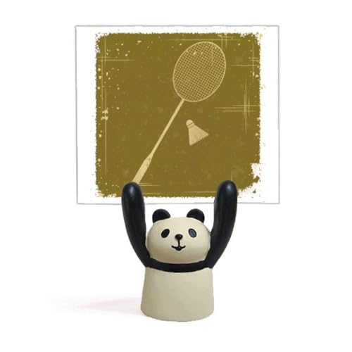 Support de badminton panda idée cadeau décoration chambre enfant
