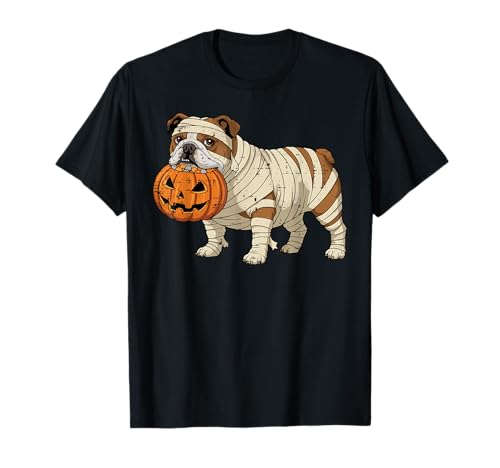 Halloween Dog Mummy T-Shirt