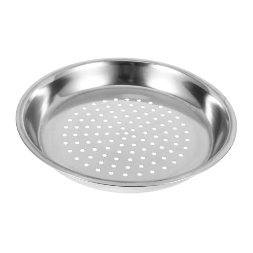 LABRIMP 厚手不錆鋼 蒸し皿 小型蒸し器用 トレイ 蒸気循環促進 蒸し調理万能 ワック対応 饅頭に