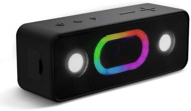 OHAYO Enceinte Bluetooth Portable, autonomie 24h, étanche IPX6, s...