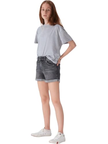 Pantalones cortos de vestir para niñas LTB Elida G con acabados de alta costura