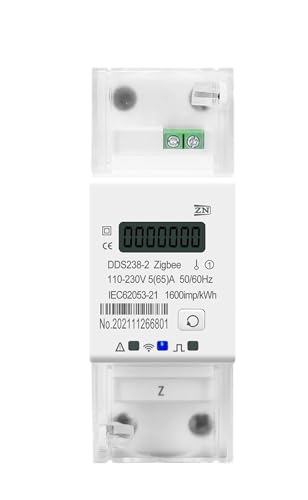 Compteur d'énergie monophasé pour suivre la consommation de ma recharge de voiture