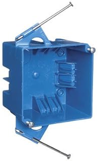 Carlon Junction Box 32 Cu In Pvc 2 Gang Blue Bulk