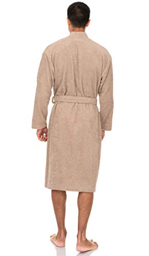 Image of TowelSelections Mens Robe Cotton Terry Cloth Bathrobe Soft Towel Bath Robe for Men XS to 3X