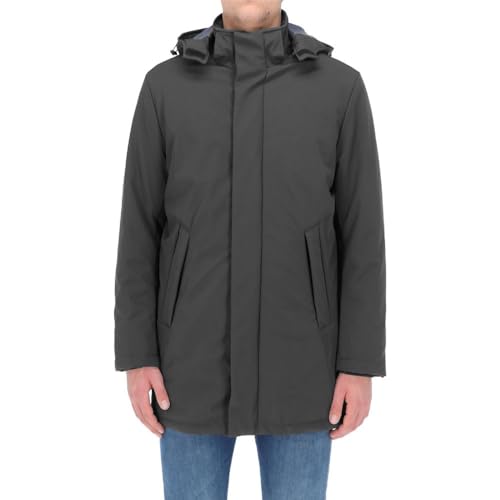  RefrigiWear GIUBBOTTO PARKA UOMO TECH G93602 XT2429 GRIGIO ORIGINALE AI 2024 Taglia L/XL Colore Grigio
