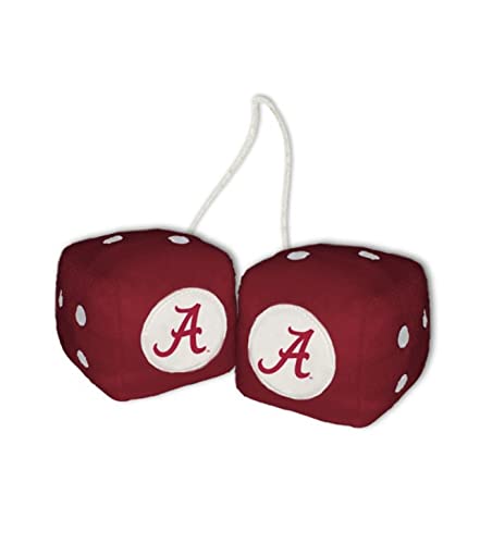 Alabama Crimson Tide Fuzzy Dice