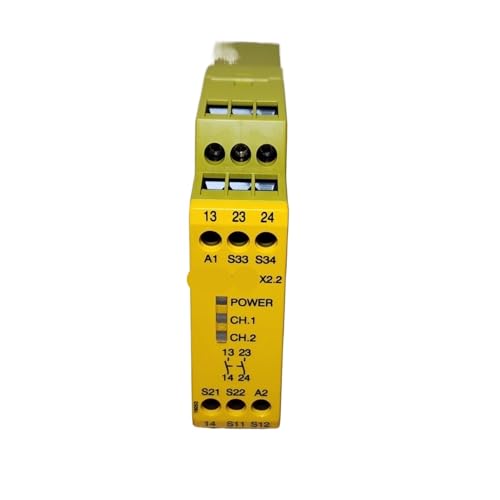 Relais de sécurité 24V PNOZ X2.2 774607 pour automatisation industrielle