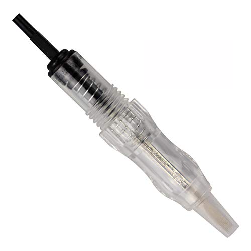 50PCS Disposable Sterilized Permanent Makeup Cartridge Needles Screw Thread Tattoo Needle for Permanent Makeup Machine Tattoo Pen Eyebrow Eyeliner Lip Contour (50PCS 7F)