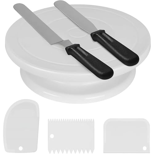 Diggly �P�[�L��]�� 360°��] �P�[�L������ �P�[�L���p �^�[���e�[�u�� �x�[�L���O �c�[�� �����p �X�C�[�c �X�p�`���� �X�N���[�p�[ �P�[�L�X�^���h �ڐ��� ����~�� �P�[�L��]�� ���ٓ���Z�b�g 6�_�Z�b�g (�z���C�g) [���s�A���i]