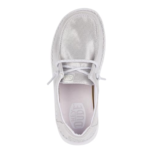 Image of HEYDUDE Baby Girls' Wendy Metallic Sparkle (Toddler)
