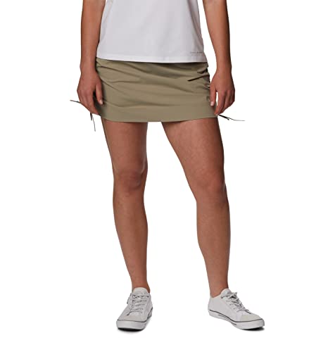 Columbia Women's Anytime Casual Skort, Tusk, Medium