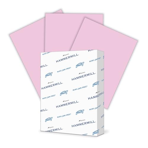 Hammermill 102269 Recycled Colored Paper, 20lb, 8 1/2 x 11, Lilac, 500 Sheets/Ream