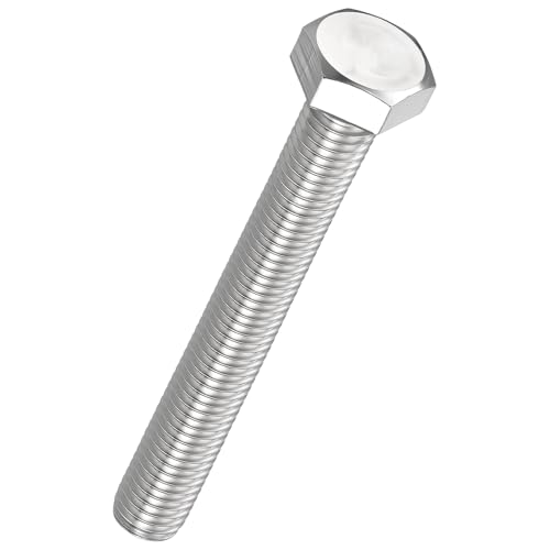 Kozelo 2Pcs boulon tête hexagonale M12-1.75x90 acier inoxydable