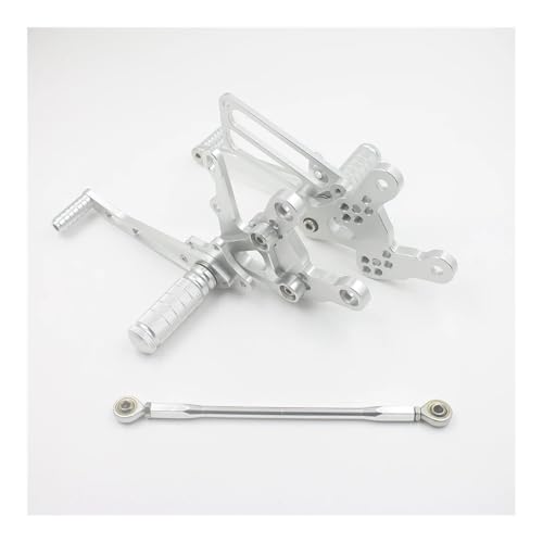 Repose-pieds de conversion moto en aluminium argent pour CBR400RR NC29