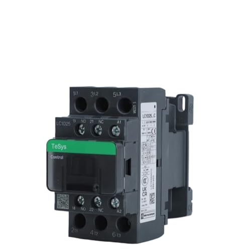 Contacteur LC1D25Q7C Anti-Surchauffe - Commande Électrique Stable pour Bobine 380V