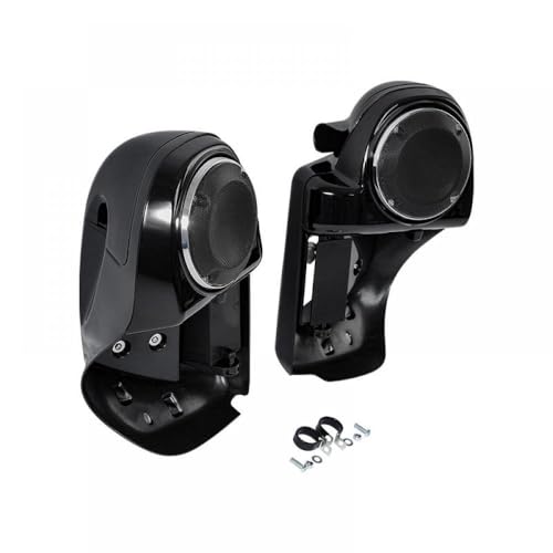 Caja de bocina ventilada inferior de 6.5 pulgadas para motocicletas Touring Road Electra miniatura 2