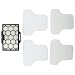 Ersatz-Filter-Set für Shark beutellose Zylinder-Staubsauger CZ500UKT CZ2001 CZ500EUT Schaumstoff-Filz-Set