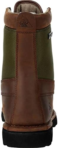 Rocky Men's Upland Hiking Boot, Brown, 10.5 Wide | Image 3