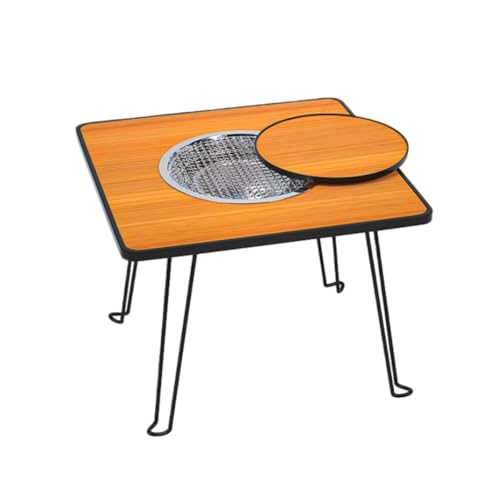 SOLLENT �|�[�^�u�����O�����o�[�x�L���[�e�[�u���A�܂肽���ݎ��o�[�x�L���[�R�����A��p�Y�X�g�[�u�Z�b�g�A�����̒����ƃO���� �A�y�ʁA�ϔM�A���ω׏d�A�g�ѕ֗��A�L�����v�Abbq�A�s�N�j�b�N�A�t�@�~���[�A�L�b�`�� ���O�ƒ�p (�Ă��ԃZ�b�g�{�x�[�L���O�g