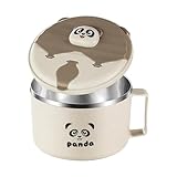 Generisch Soup Bowls with Lid | Portable Meal Prep Containers - Ready Noodle Bowl with Lid for Meals, Snacks, College, Kitchen, Travel, Camping, Office