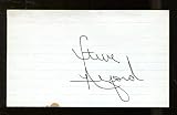 Steve Alford Signed Index Card 3x5 Autographed Indiana Hoosiers 56056