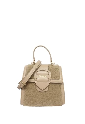 Materiale: Ecopelle Blauer Borsa Tracolla Wally Camera Bag Donna Ecopelle Marrone