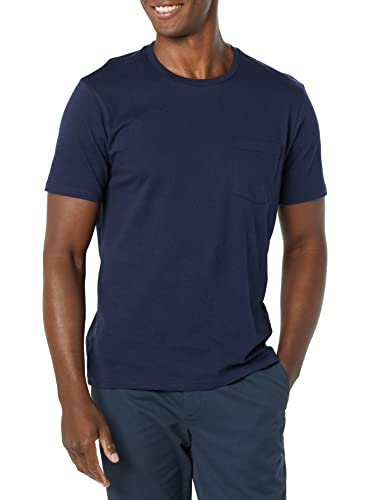 Image of Amazon Essentials Men's Short-Sleeve Crewneck Pocket T-Shirts