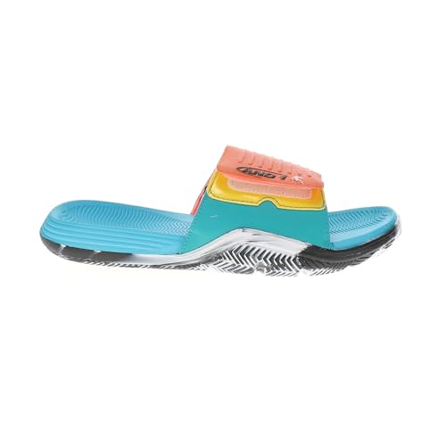 AND1 Mens Nothing But Net Slide Casual Sandals Casual - Blue, Orange