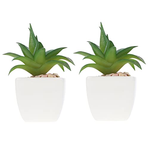 EXAOMBLE 2 Piezas Planta En Maceta Suculenta De Simulación Decoración Rosa Maceteros para Plantas De Interior Calcomanías Luz Solar Decoración Suculenta Falsa Muro Falso Árbol El Plastico