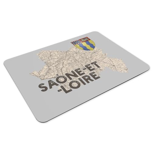 Sets de table Mâcon 71 gris souvenir de Saône-et-Loire idée cadeau - 3