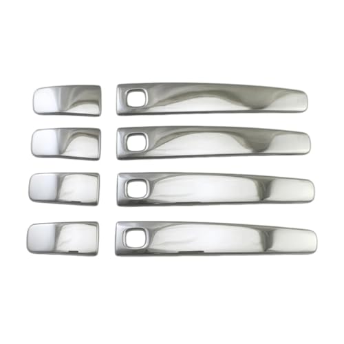Poignée de porte extérieure pour Volvo S80 S40 V50 XC60 en ABS chromé style pâte