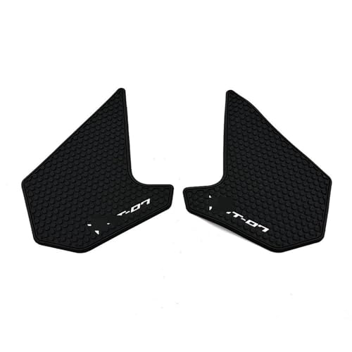 Protège Réservoir Moto pour MT-07 FZ-07 2018-2020 Antidérapant Noir