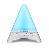 InnoGear Essential Oil Diffuser with White Noise Sound Machine Generator Aromatherapy Cool Mist Humidifier Natural Sleep Relaxation Therapy for Baby Kids Adults Tinnitus Office Travel