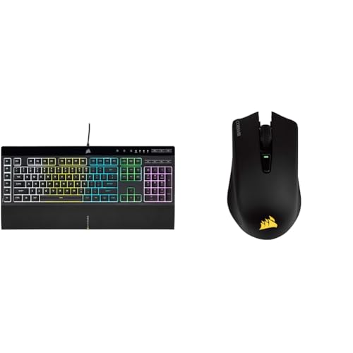 Image of Corsair K55 RGB PRO USB Gaming Keyboard,Dynamic RGB Backlit Keys,Dust & Spill-Resistant,Six Customiz