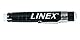Linex Kreidehalter, für runde Kreiden bis 10 mm Durchmesser, mit Befestigungsclip, aus Metall, schwarz