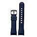 KAXSFE Correa de silicona lujo azul y negra 24 mm compatible con Graham Strap Racing Imagen de KAXSFE Correa de silicona lujo azul y negra 24 mm compatible con Graham Strap Racing