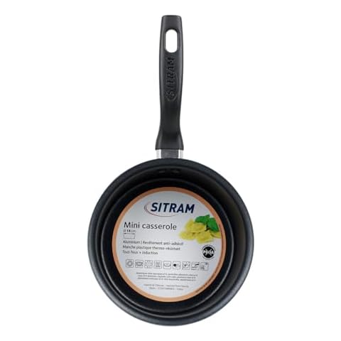 Casserole Sitram 715975 Aluminium Ø 14 cm Cover