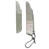 1 Each Satterlee Lab Bone Saw with 1 Exra Blade - Stainless Steel Cutting Saw Set - Autoclave-Safe - Ring...