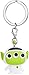 Funko Pop! Keychain: Pixar Alien Remix - Eve, Multicolour, 2 inches