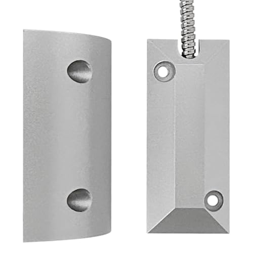 Dsybjr 63L Overhead Wired Garage Door Contacts Magnetic Switch For Roller Shutter Nc Heavy Duty Sensor thumb #1
