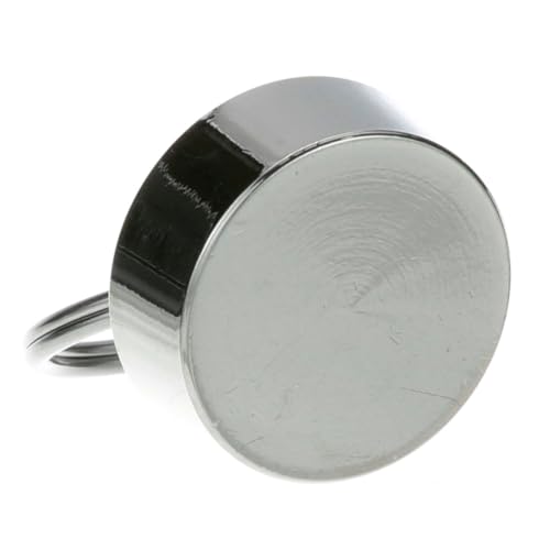 Tapón para desagüe 1 pulg. latón niquelado