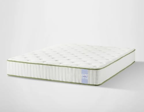 Image of Springtek Supernova Premium Hybrid Latex Mattress King Size 84x72 | Medium Firm 8 Inches 100% Natural GOLS Certified Pincore Dunlop Latex Mattresses | 3 Layer HD Foam Orthopedic Bed Gadda|84x72 Inch
