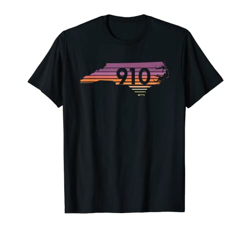 910 Carolina del Norte Sunset Gradient NC Home Camiseta