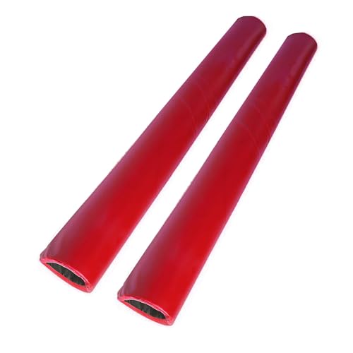 Outdoor Basketball Pole Padding - 6ft Weather-Resistant Column Protector Cushion Wrap for Garage or Basement - 2-Piece Shielding Cover, Adhesive Desig