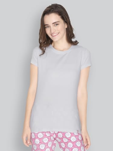 Image of Lyra Women's Cotton Regular Fit T-Shirt