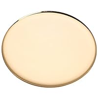 Round Gold Tray 28cm/11 inches Serving Tray Decorative Bathroom Vanity Tray (Gold)