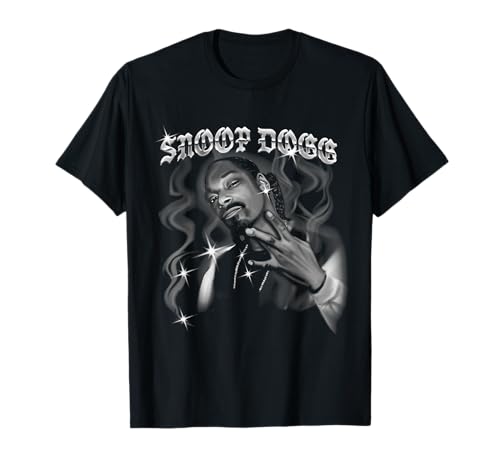 Official Snoop Dogg Airbrush Photo T-Shirt