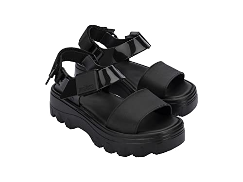 Melissa Kick Off Platform Sandals for Women - Super Soft and Flexible Vegan Chunky Platform Sandal with Adjustable Straps and Open Toe Design