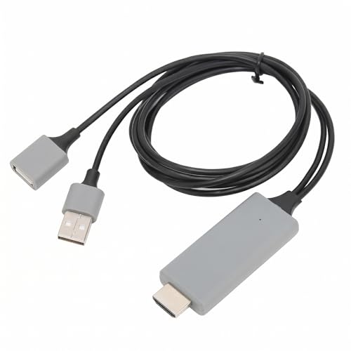 Cavo USB Femmina MHL verso HDMI Maschio e USB Maschio, HDTV Qualità 1080P, 1,8m p. Smartphone e Tablet - Italiano Cavo USB Femmina MHL verso HDMI Maschio e USB Maschio, HDTV Qualità 1080P, 1,8m p. Smartphone e Tablet - Italiano