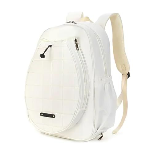 Mochilas de tenis, bolsa de bádminton con correas ajustables para el hombro, mochila de tenis de gran capacidad, funda de raqueta de moda para mujeres y hombres